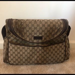 Gucci diaper bag